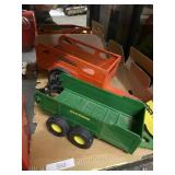 John Deere Spreader And Other Wagon