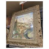 Mountain Side Painting Jp Leuss