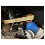 Toaster And Correll Dishes