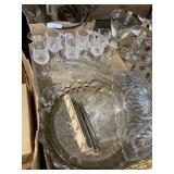 Small Wine Goblets And Serving Bowls Glass