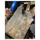 Glass Cups And Serving Platters
