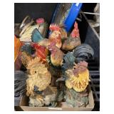 Roosters Figurines
