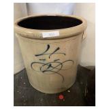 4 Gallon Stoneware Crock Unique Marking