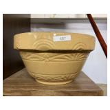 Stoneware Bowl Planter Crock