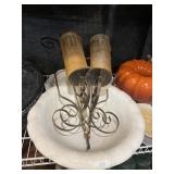 Decorative Candleholders And Dishes