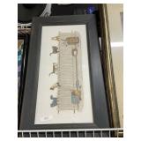 9 Lives Reunion Cat Print 1051/2950 Signed