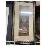 Egypt Hong Kong New Delhi Print Signed