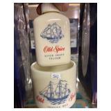 Old Spice Shaving Mug And After Shave Talcum