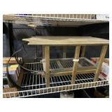 Wooden Sleigh Shelf