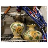 Gone With The Wind Hurricane Lamp Orange Brown