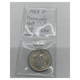 1964 P Kennedy Half Dollar 90% Silver