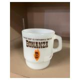 Bonanza Every Day Is Fatherï¿½S Day Milk Glass Cup