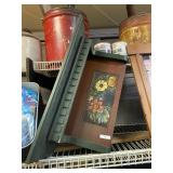 Wooden Shelf Floral Design