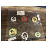 Shirley Temple Pin Back Buttons