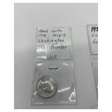 Dual Date 1776-1976 S Washington Silver Quarter