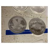 2 One Troy Ounce .999 Fine Silver Sd Bullion