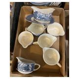 Currier And Ives Creamers Soup Bowl