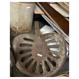 Metal Tractor Seat