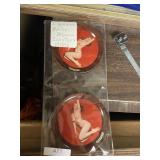 Two Genuine Marilyn Monroe Coasters 1950S