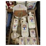 Czechoslovakia Iridescent Porcelain Spice