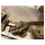 Chain Tighteners Set Up To