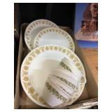 Coral Butterfly Dish Set