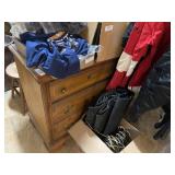 Wooden Dresser With Mirror