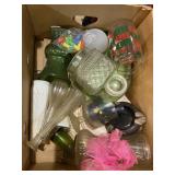 Glass Vases And Calendar Plates