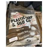 Plastic Silo Tarp 18 X 18