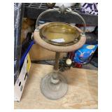 Vintage Metal Ash Tray Stand With Ashtray