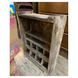 Wooden Crate Bolt Organizer