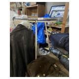 Round Metal Hanging Coat Rack Display