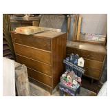 Set Of Two Wooden Dressers