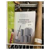 Bathroom Accessories Reset Modern Elegance Gray