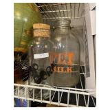 Popcorn And Pet Milk Glass Bottles
