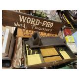 Word Pro Wordprocessors Signs And Wooden Decor