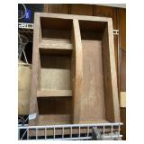 Wooden Divided Carrying Case