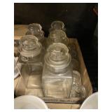 Glass Canisters And Lids