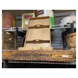 Wooden Crate Organizers One With Advertising