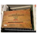 Hotz Cranberry Company Shawano Wisconsin Wooden