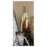 Ironing Board And Crutches