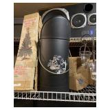 Peoria Scuttle Black Coal Bucket Decor