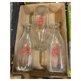 Lassig Dairy Rhinelander Wisconsin Glass Milk