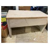 Wooden Bench Stool