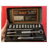 Buffalo 17 Piece 1/4 Inch Drive Socket Wrench Set