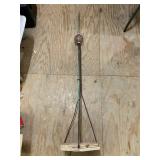 Purple Lightning Rod Ball With Lightning Rods