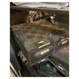 Metal Chessboard Missing Some Square Squares