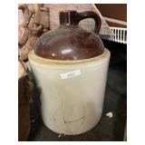 Cracked Two Tone Stoneware Jug
