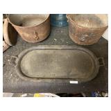 Cast-Iron Long Oval Tray