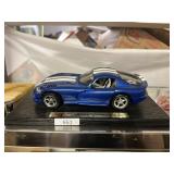 Meisto Dodge Viper Gts 1996 Toy Car Blue